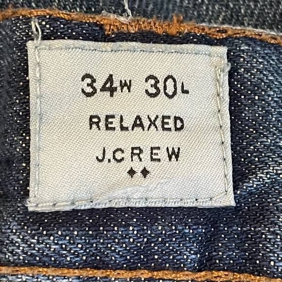 J Crew Men’s Relaxed Jeans - Picture 5 of 7